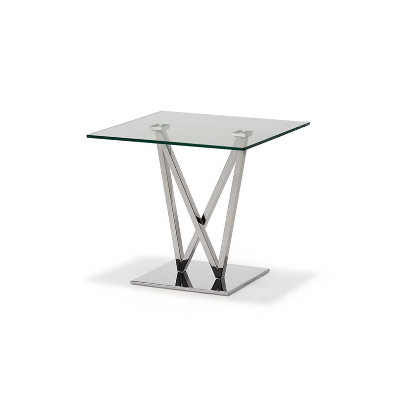 glass lamp table