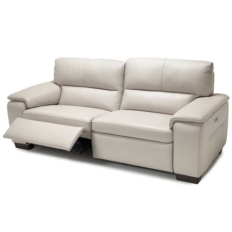 Giorgio 3 Seater Power Recliner Sofa, 3 Seater Leather Power Recliner Sofa