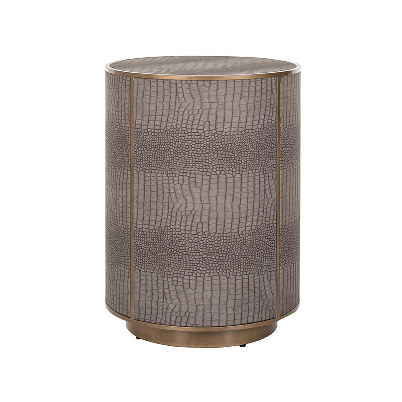 Camber round side table