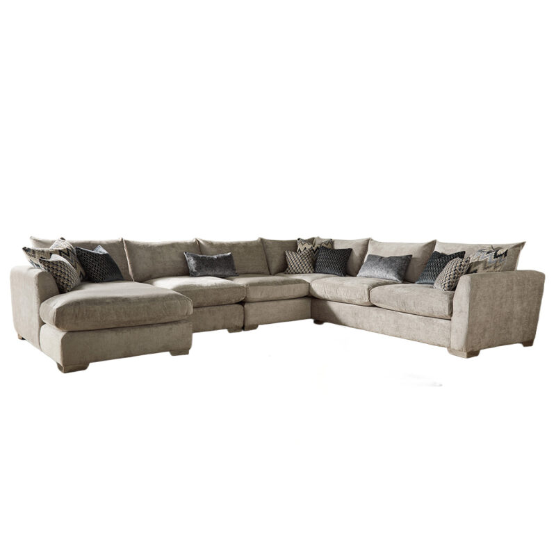 Melbourne large corner sofa with chaise LHF