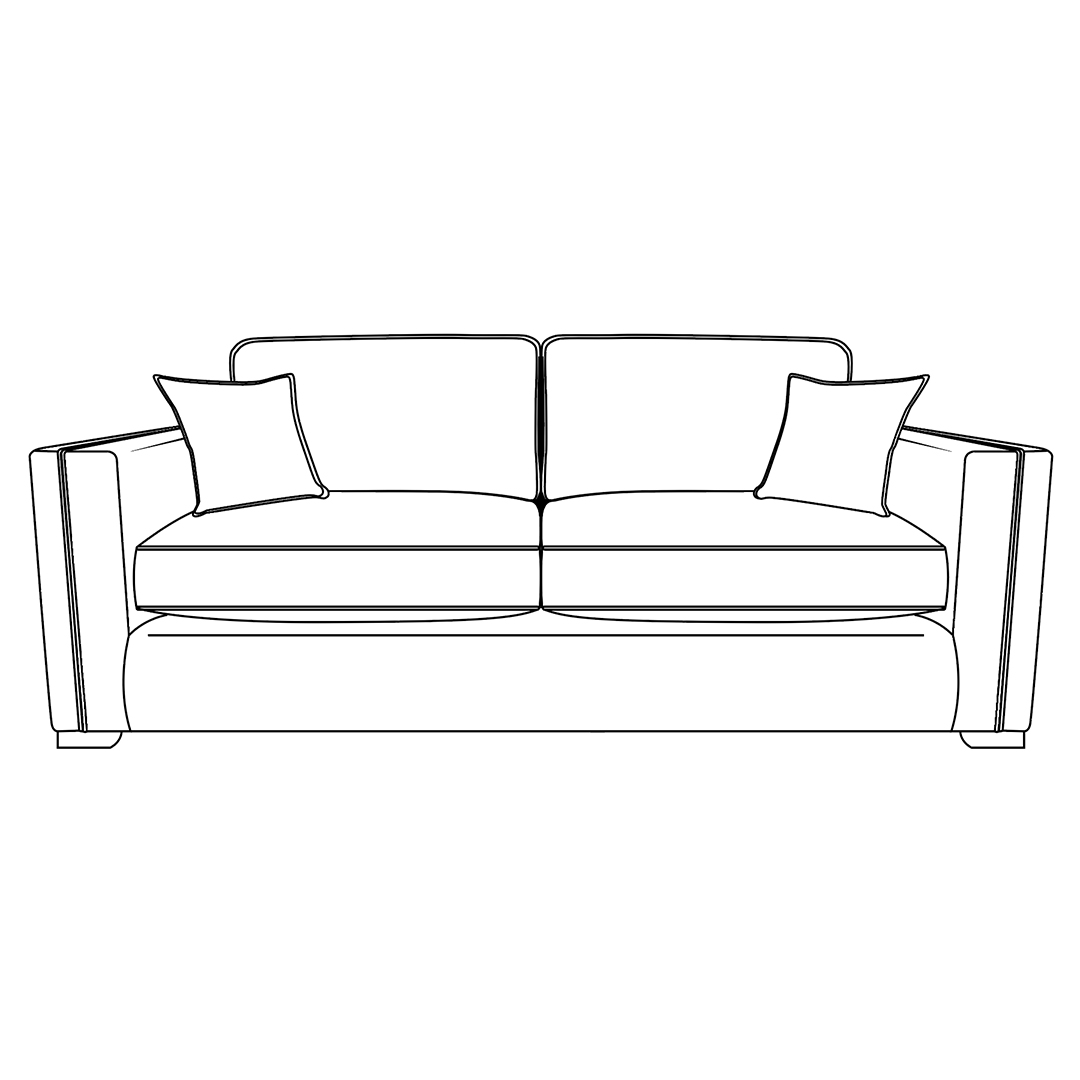 Isla 3 Seater Sofa | Oliver Matthews