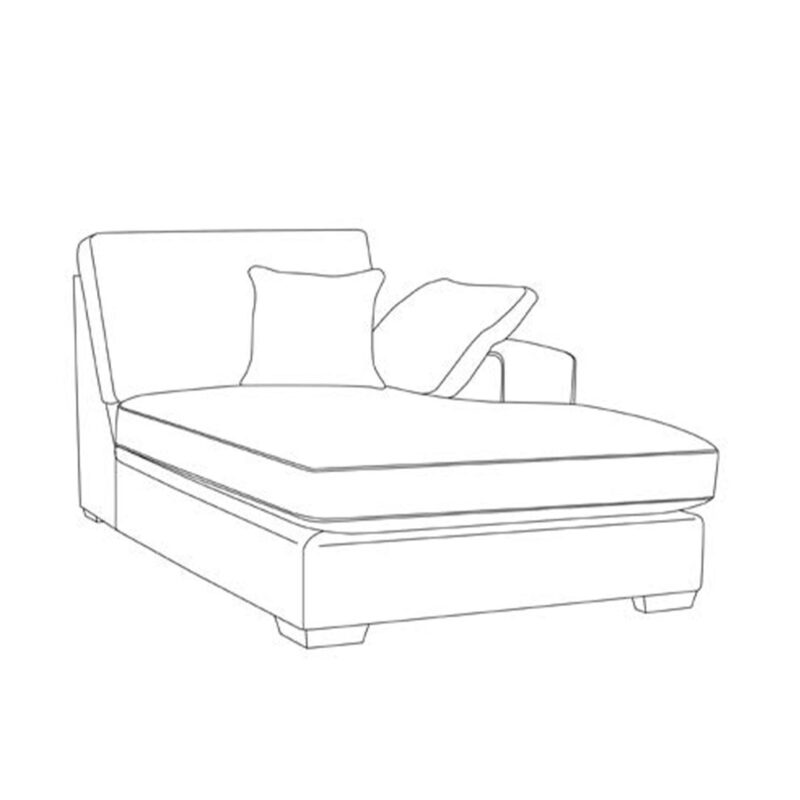Loxley Chaise Unit RHF