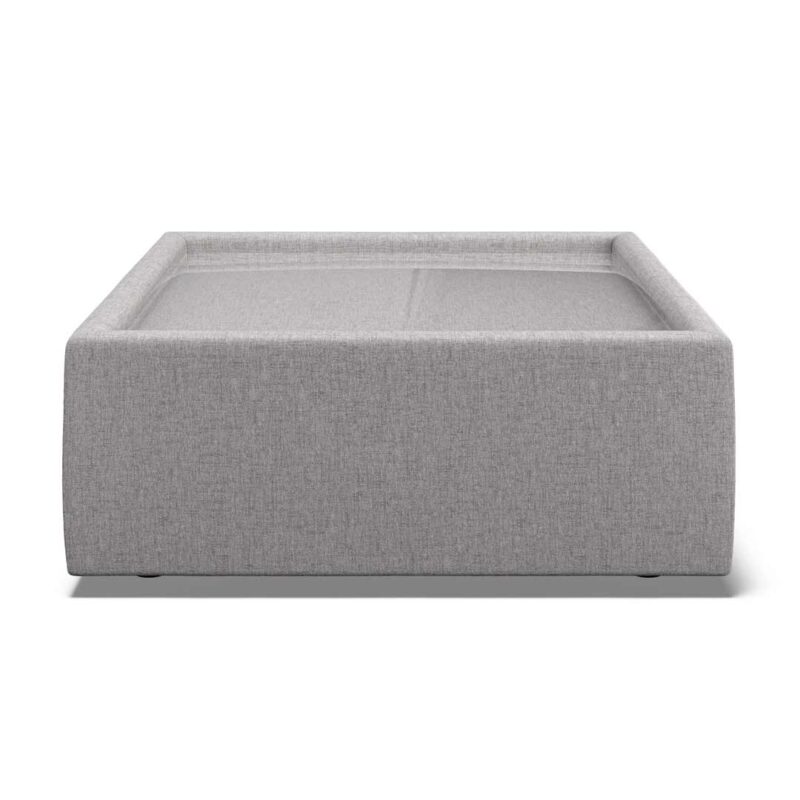 Whitemeadow Niko Square Table with glass top